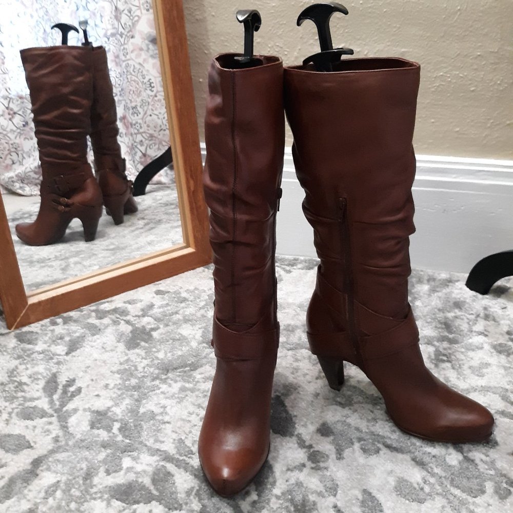 ** LAST CHANCE SALE** Bronx, Mahogany/Brown, Wmn Sz 8
